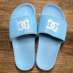 DC Women’s Light Blue Slide Sandals